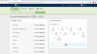 How to request courses in MyStMarys