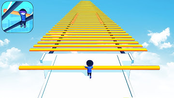 New Satisfying Mobile Game ROOF RAILS Top Tiktok Free Gameplay (Android,iOS) Walkthrough All Levels