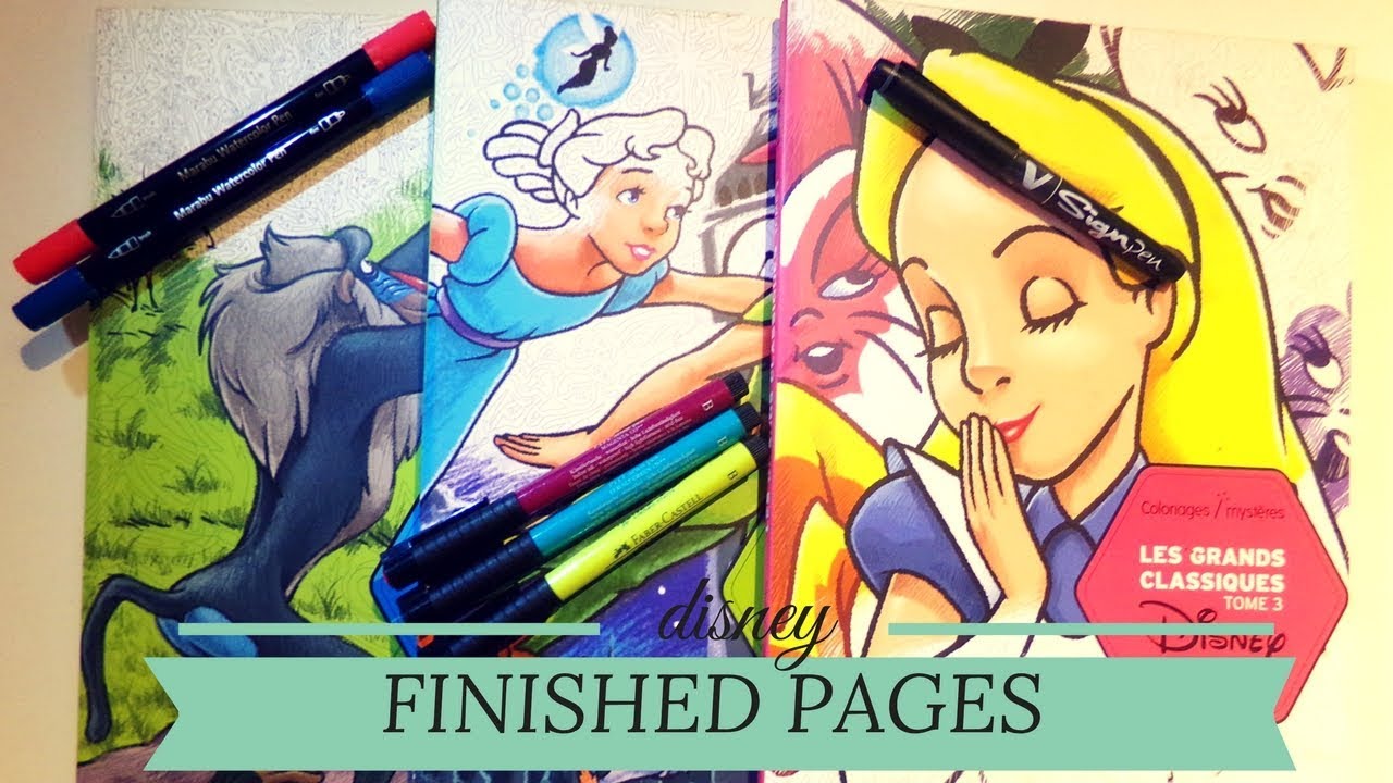 10 CONSEILS POUR REUSSIR VOS COLORIAGES DISNEY ! 