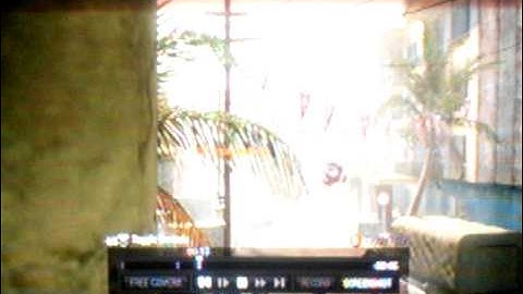 Call of Duty Black Ops- Insane Crossbow bow kill across the map on Havana