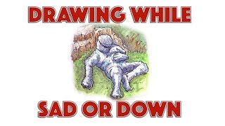 Drawing When Sad or Down // Speedpaint