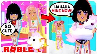 An Adopt Me SCAMMER Tried to SCAM Me Out of My Legendary Neon Unicorn... Adopt Me Roblox Roleplay