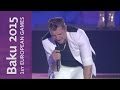 John Newman ends the Closing Ceremony | Baku 2015 European Games