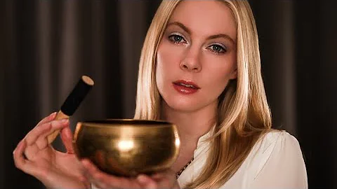 ASMR Negative Energy Removal ✨ Singing Bowl, Reiki Plucking, Meditation, Light Triggers for Sleep