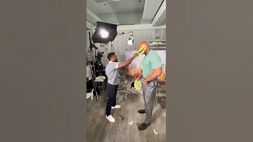 The Rock and Kevin Hart tortilla slap challenge