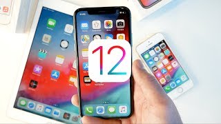 iOS 12 ВЫШЛА! Сравниваем до и после на iPhone 5S, iPhone X  и iPad 2018