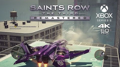 Saints Row The Third Remastered - 4K - Xbox Series S Optimized Update   Performance & Resolution