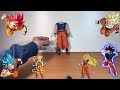 Como Hacer a Goku (Todas sus transformaciones) de Plastilina