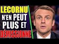Sébastien Lecornu DÉMISSIONNE du poste de PREMIER MINISTRE et ABANDONNE Emmanuel Macron !