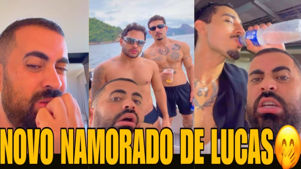 RONINHO ACHOU O NOVO NAMORADO DE LUCAS GUIMARÃES E CONTOU TUDO🤭😂😂