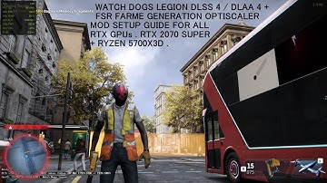Watch Dogs Legion DLSS 4 / DLAA 4 + FSR Frame Generation Optiscaler Mod Setup | ALL RTX GPUs Windows