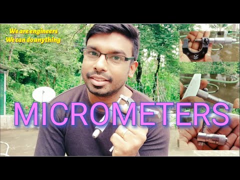 Measuring techniques of outside, depth and inside Micrometers. - YouTube