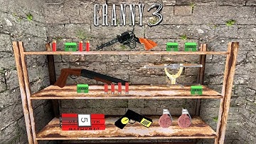 Granny 3 New Update Unlimited Weapons And Train Escape Full Gameplay
