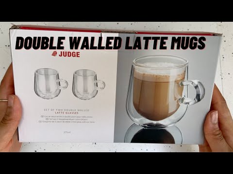 Judge Double Walled Glassware Cappuccino Glass Set