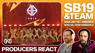 PRODUCERS REACT - SB19, &TEAM Asia Artist Awards (AAA) 2023 Special Stage Performance Reaction