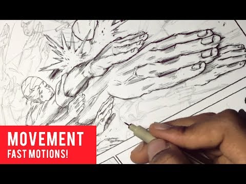 How to draw speed lines for comics and manga 