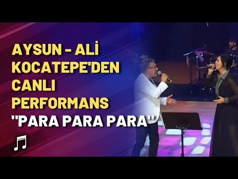 Aysun - Ali Kocatepe'den canlı performans \