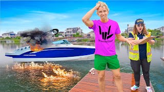 I CALLED the POLICE!! (Intruder Stole My Boat)