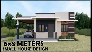 6x8 METERS HOUSE DESIGN (48 Sqm.)