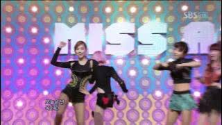 Miss A - Breathe (Miss A - Breathe) @ SBS Inkigayo Popular song 101024