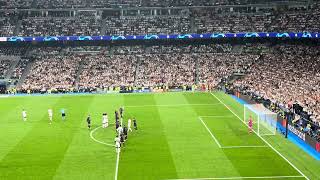 Gran parada de Manuel Neuer a Rodrygo Goes | Semifinal de Champions League | Santiago Bernabéu #ucl