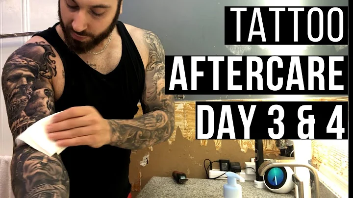 How To Treat A New Tattoo: Healing Process/Aftercare DAY 3 & 4