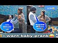 I want judwa baby  prank on wife       wife got shocked comedy prank