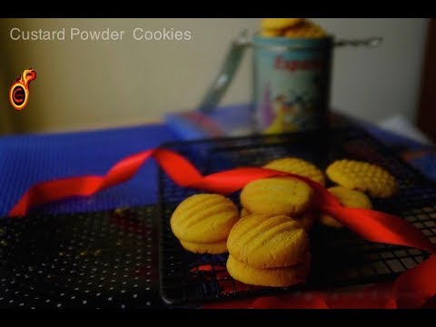 Tasty NO Oven Custard Powder Cookies ||  Easy Biscuits || ബിസ്‌ക്കറ്റ് ഇനി വീട്ടിൽ തന്നെ || Ep: 469 by Veena's Curryworld