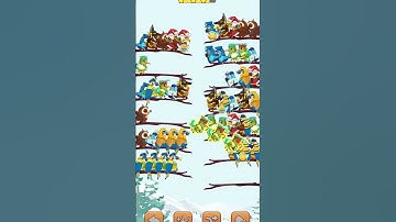 Bird Sort2 color puzzle #Bird sort level 86#level86#Birds Sort2level86#trending game#game🦆🐥🕊️🐓🐦‍⬛🐦🦩