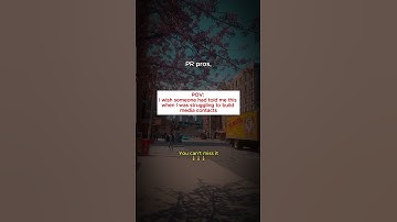 PR pros, I was REALLY struggling with this ...  #prtips #prpathway