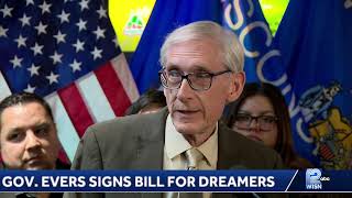 Gov. Tony Evers signs bipartisan bill removing job barriers for Dreamers in Wisconsin