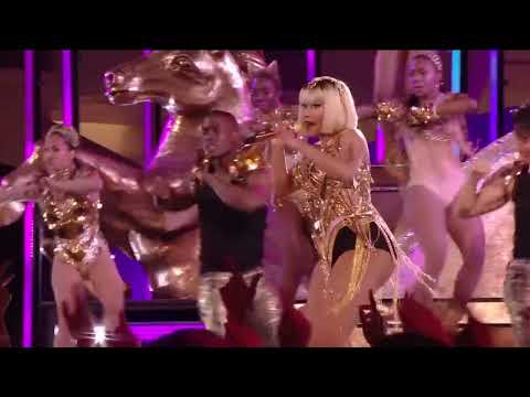 Nicki Minaj Performs Majesty Barbie Dreams Ganja Burn FeFe MTV VMAs Live Performance