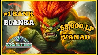 SF6 ▰ The #1 Ranked Blanka, this Japanese (Vanao) is destroying everyone 【 Street Fighter 6】