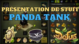 LE PANDA TANK DISTANCE - PRÉSENTATION DE STUFF - Entraax [DOFUS]