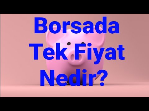 Video: Tek başına fiyat nedir?