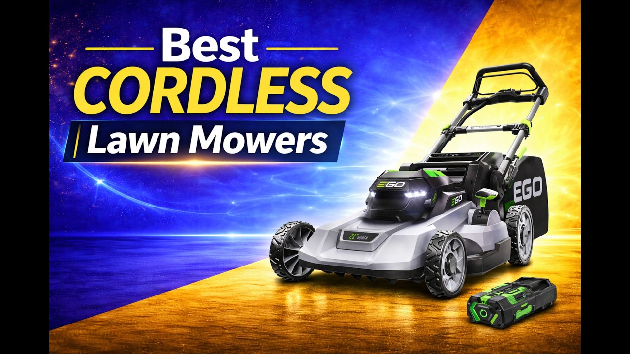 Best Cordless Lawn Mowers 2026 – What Matters + Best Picks - YouTube