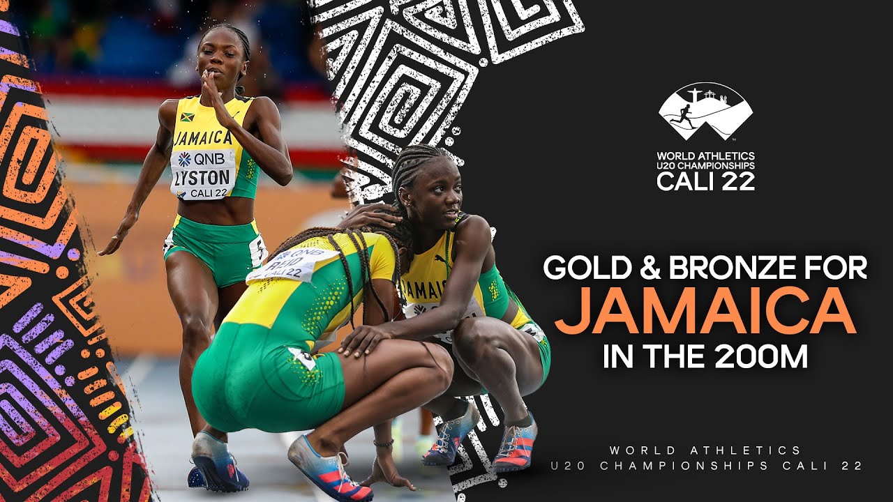 Jamaica storms to world U20 4x100m record in Cali News Cali 22 World Athletics U20 Championship