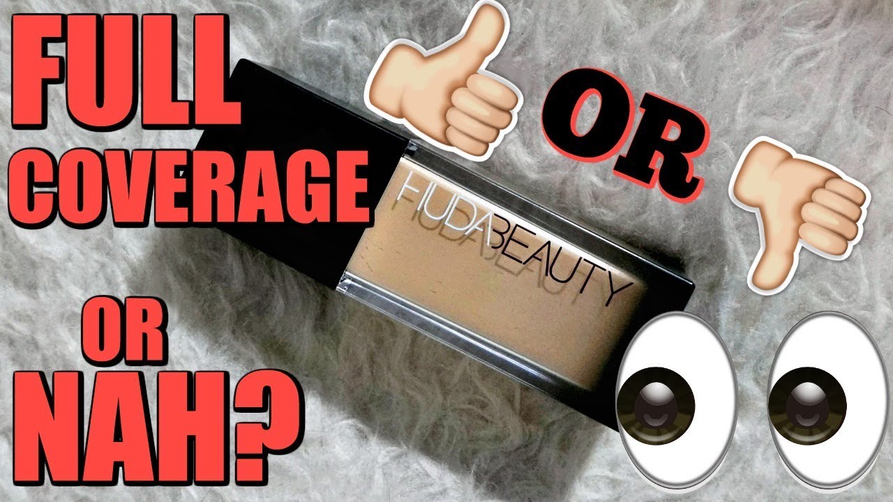 HUDA BEAUTY FAUX FILTER FOUNDATION Review & Demo Acne/Dry Skin