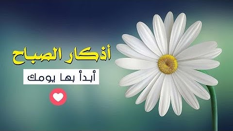 أذكار الصباح كاملة _ شفاء وبركة وعافية بإذن الله  .