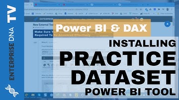 How To Install Practice Dataset Power BI Tool