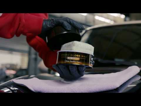 Водовідштовхувальний віск SOFT99 Hydro Gloss Wax Water Repellent Type 150 г, видео 1