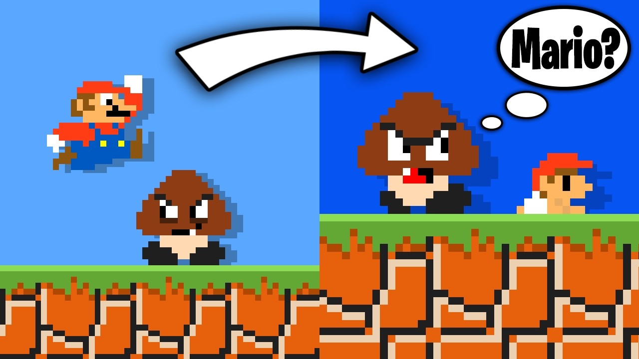 Mario, but Jumping makes you YOUNGER?! - BTG Reacts to funny Mario Videos!