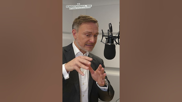 Bundestagswahl 2025: Schnellfragerunde mit Christian Lindner #bundestagswahl2025