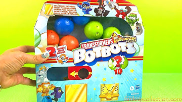 Opening Transformers BotBots Series 4 | Playing with Goldrush Games Capsule Machines
