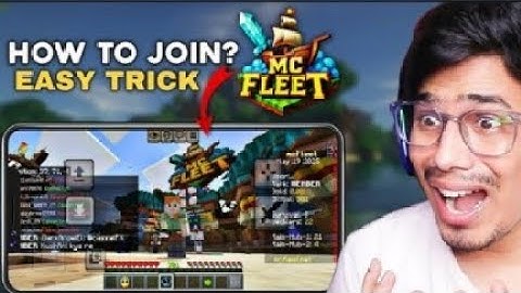 How To Join MCFLEET Server In Minecraft PE And All Versions (Step By Step Guide) | Gamerfleet