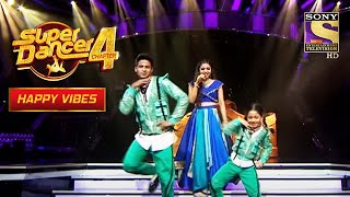 'O Mere Sona Re Sona' गाने पर इस Trio ने किया कमाल | Super Dancer | Geeta Kapur | Happy Vibes