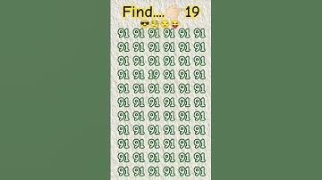 #viralshorts find odd number 99.99% fail #shorts #mathmatic #maths #odd