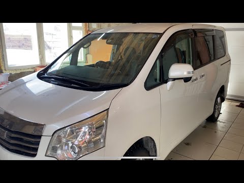 Toyota Noah - установка сигнализации Starline A93 2can 2lin