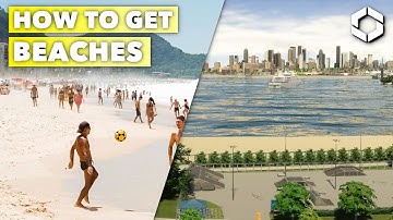 How to Get BEACHES in Cities Skylines 2 without Mods | Tutorial