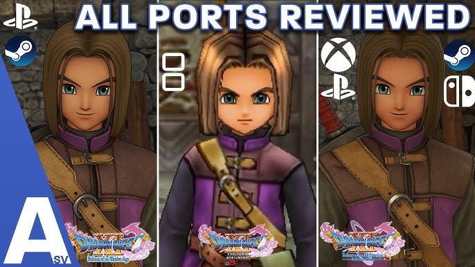 Dragon Quest XI, Switch vs PS4 vs 3DS, Graphics & FPS Comparison